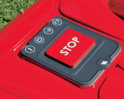 Ambrogio L85 Elite button stop | Robot Lawn Mower Australia