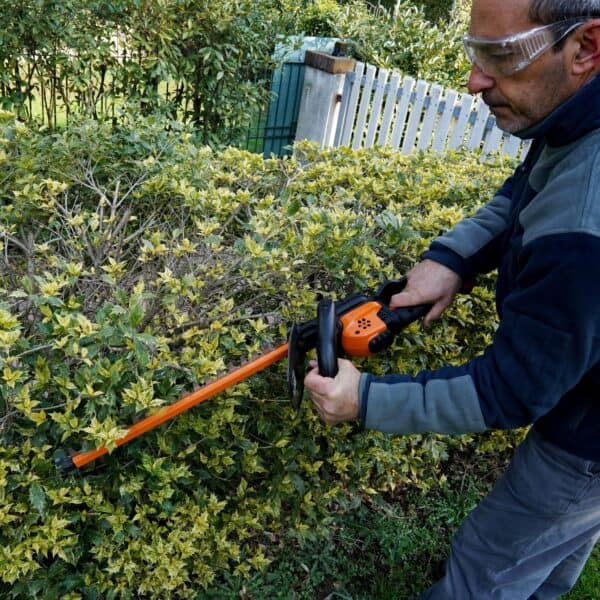 Worx Hedge Trimmer, Trimming the Bushes