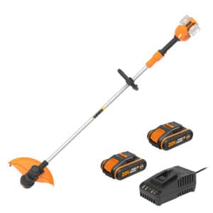 WG183E WOrx Line trimmer kit with two batteries