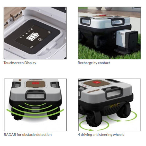 Ambrogio QUAD Elite Features of robot Mower