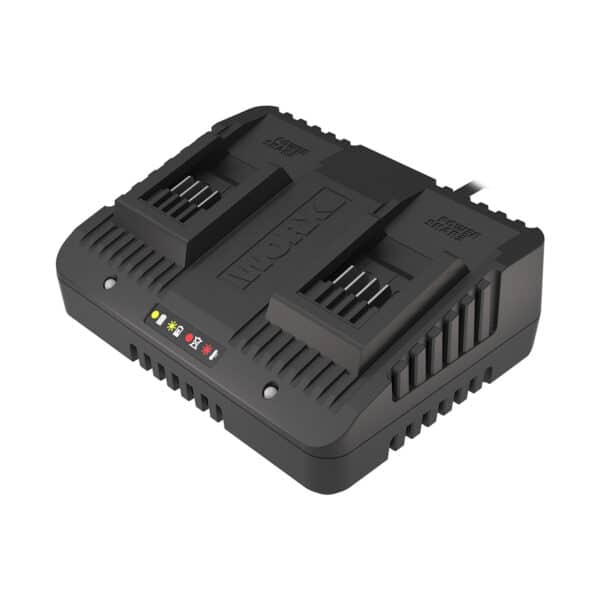 WG779E Hero lawnmower battery chargers from top