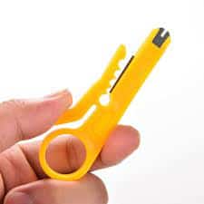 Wire Stipping tool in hand