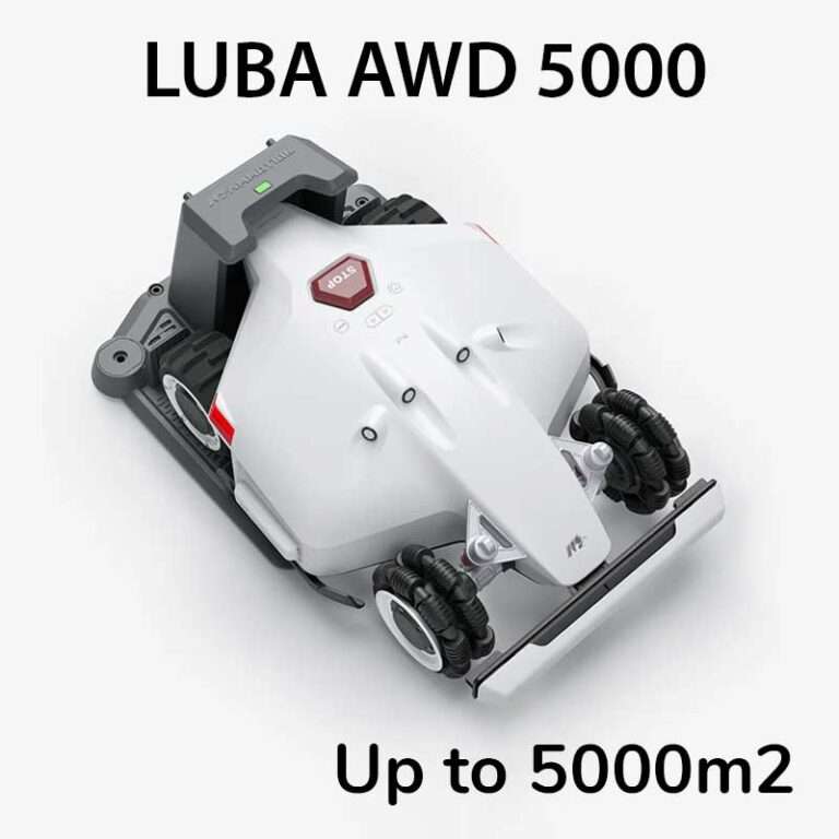 Robot Lawn Mower LUBA AWD 5000 Unbeatable Performance