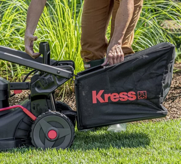Kress 60V 46cm Cordless Brushless Push Lawn Mower KG756E.9 - Tool Only