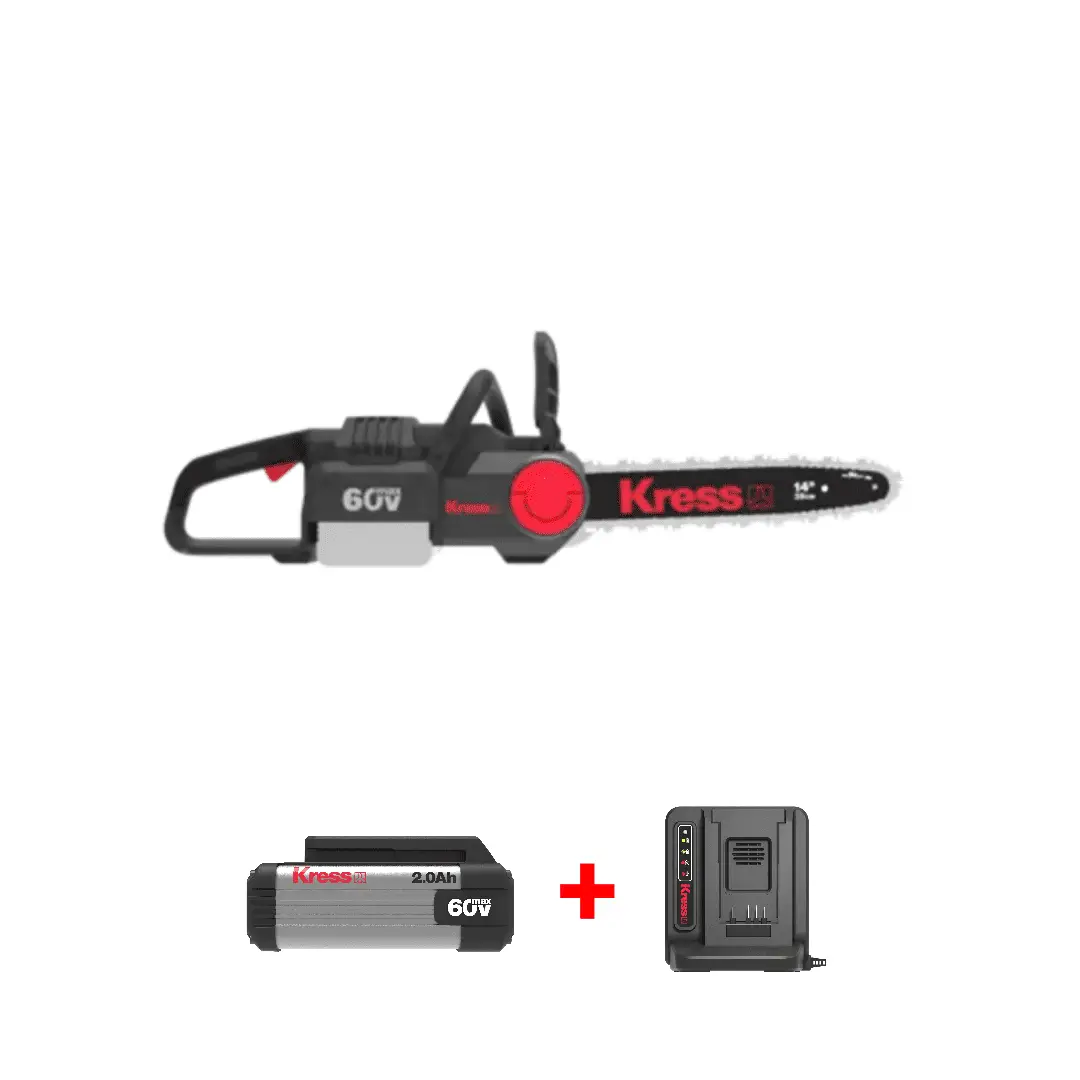 Kress 60V 35cm Cordless Chainsaw KG367E Bundle