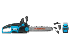Bushranger 36V Brushless Chainsaw BRU36V9201K5AHL kit with 5Ah battery and charger