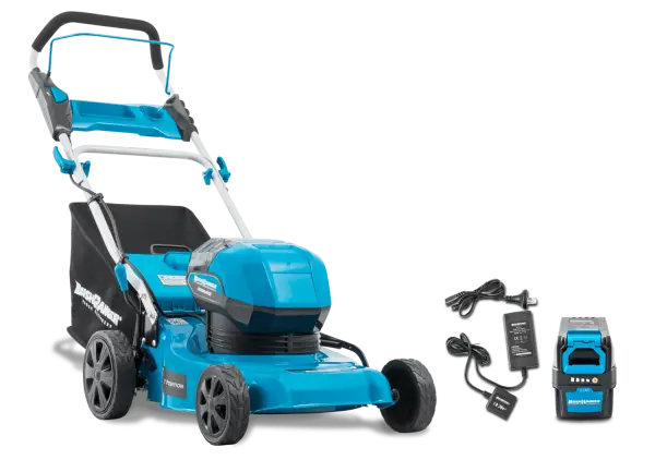 Bushranger 36V Brushless 16" Lawn Mower BRU36V9501K25AHL Kit with 2.5Ah battery and charger