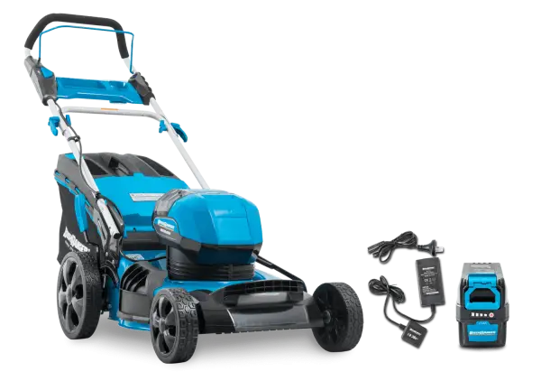 Bushranger 36V Brushless 18" Lawn Mower Kit BRU36V9601K25AHL with 2.5Ah battery and charger