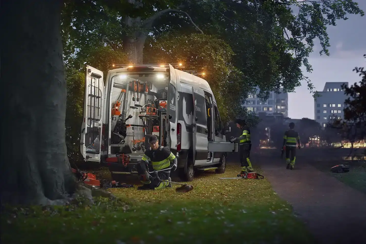 Husqvarna commercial outdoor tools