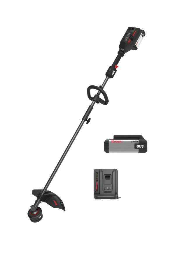 Kress 60V 38cm brushless attachment-capable grass trimmer/brush cutter KG163.9 Bundle