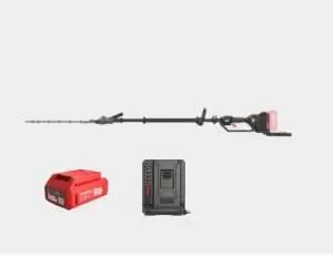 Kress Commercial 60V 55cm Short Shaft Articulating (145°) Pole Hedge Trimmer KC240.9 Starter Kit