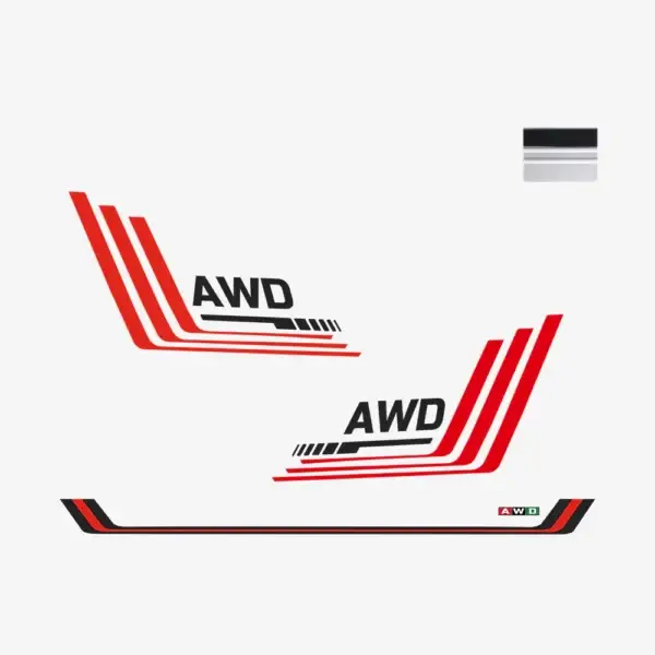Formula Car Sticker for LUBA 2 AWD Series MTL23FCS0002