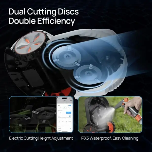 MoeBot Acre Eater 3000 Wireless Robot Lawn Mower - Image 12
