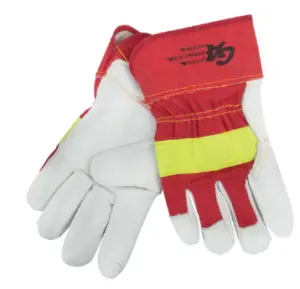 Heavy duty high visibility gloves BRG8099