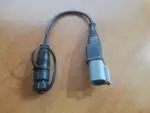 LUBA adapter cable (circular interface with RTK) W.D.XC.000001000