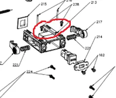 Mammotion LUBA 2 bumper screw W.W.LS.000075000