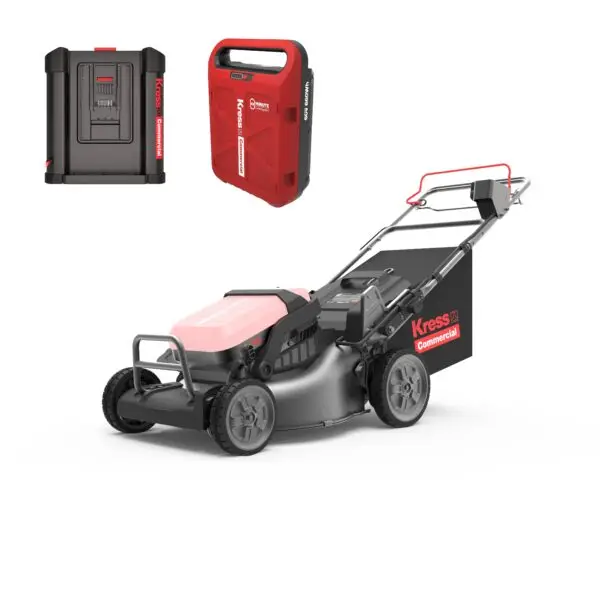 Kress 60V 51cm Self-Propelled Lawn Mower KC711.9 Winter Bundle