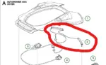 Husqvarna LED wiring assembly 5010651-01