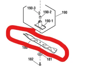 Genuine Victa bar blade CA09548G