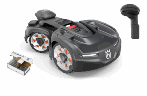 Husqvarna Automower®435X AWD NERA bundle includes antenna and 45pk blades