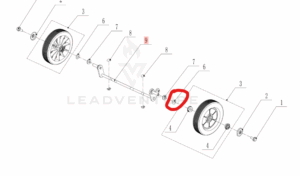 Bushranger spacer BPW53102110010-02