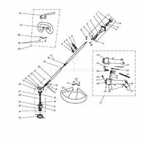 Bushranger trimmer head assembly BPCCG425A32