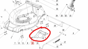 Bushranger bottom baffle BPWGM53N000000040-44