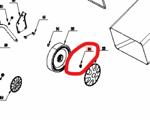 Bushranger nut M8x1.25 BPTP220174001