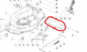 Bushranger rear deflector BPW5320125010