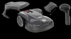 Husqvarna Automower®320 NERA kit includes p21 module, RS1 ref station and house