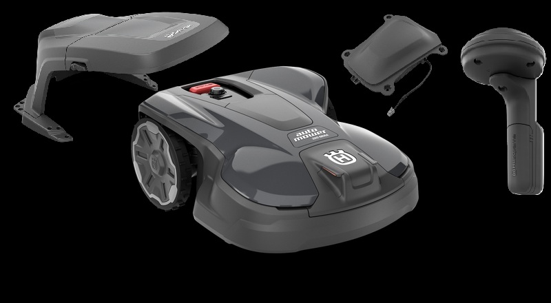 Husqvarna Automower®320 NERA kit includes p21 module, RS1 ref station and house