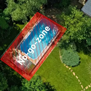 luba no go zones Luba 2 robot mower no go zones
